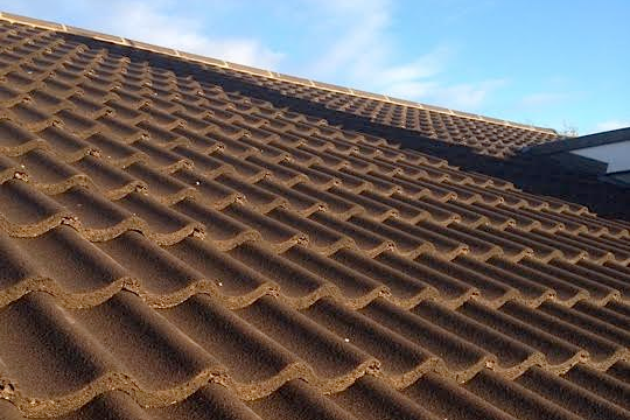 Marley Mendip Pan tiles in Antique Brown